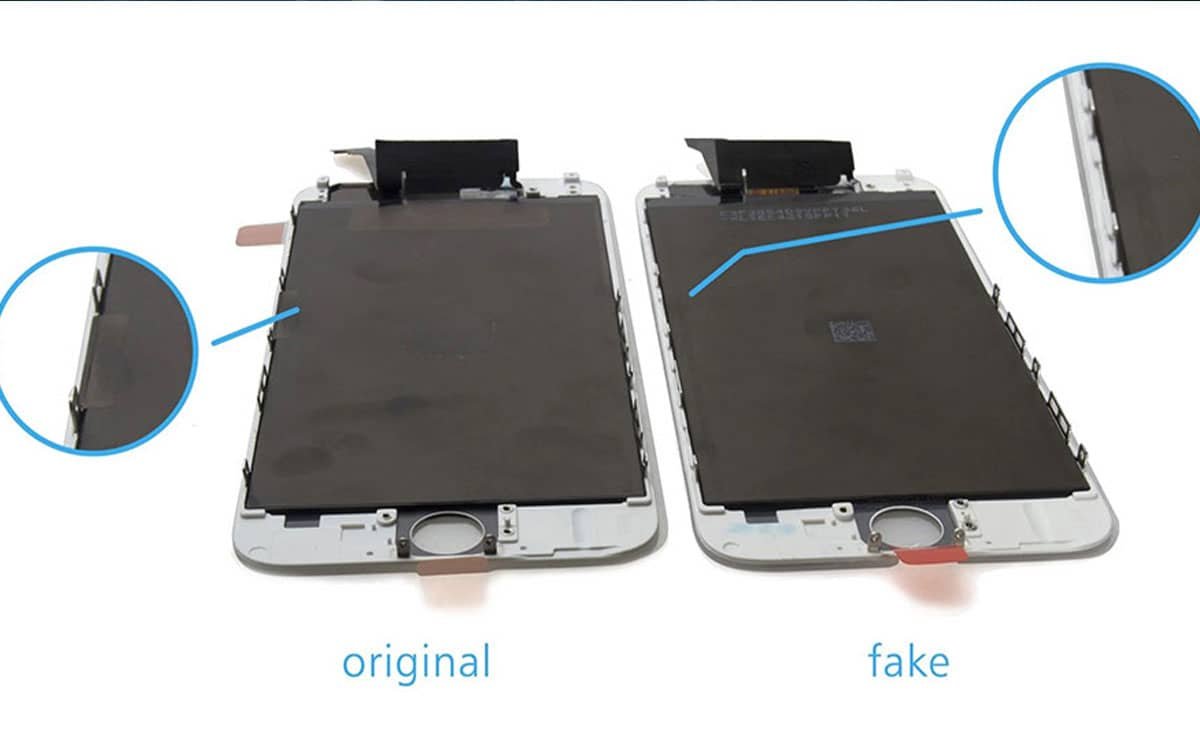 ۵ نوع نمایشگر تقلبی آیفون که باید بشناسید