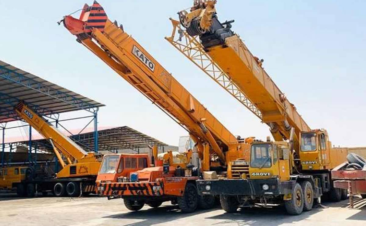 واردات و ترخیص جرثقیل نو و دست دوم