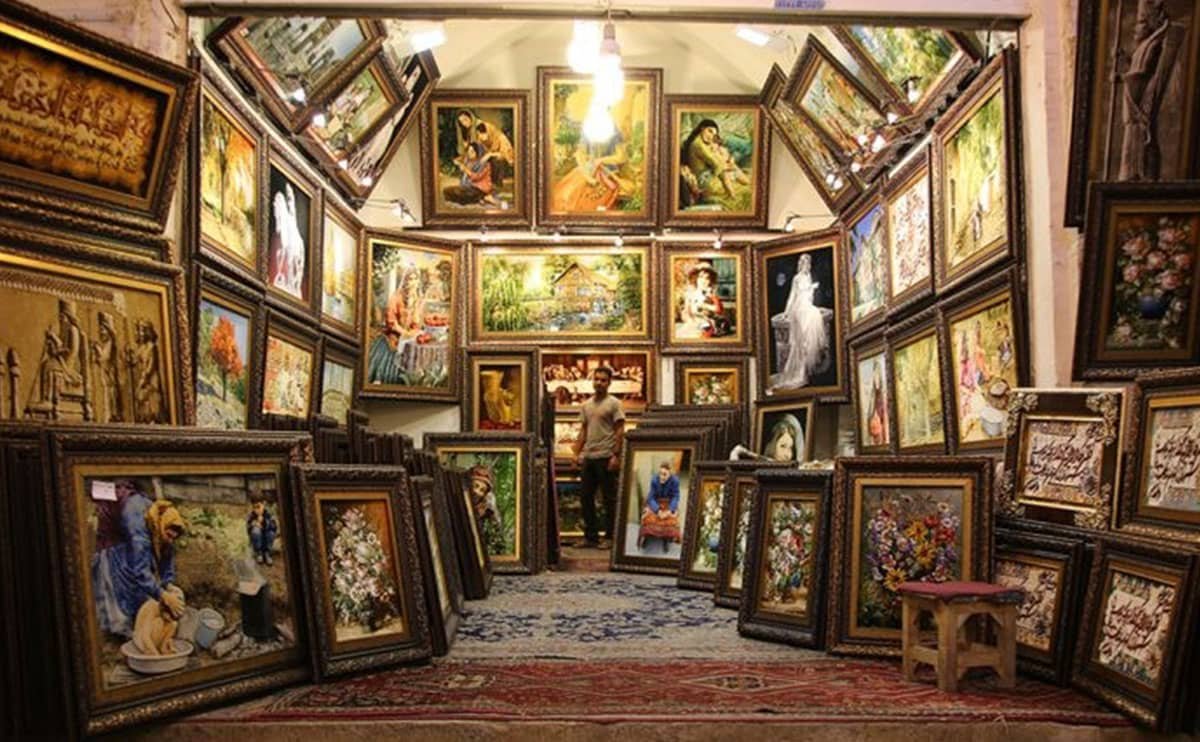 فروش تابلو فرش در خارج از کشور