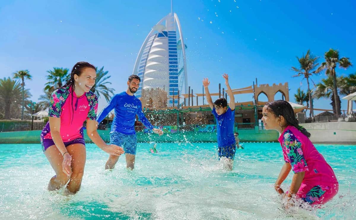 پارک های آبی دبی در زمستان و پاییز